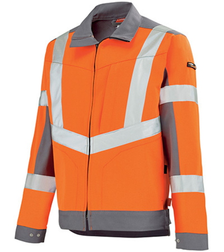 BLOUSON LUTEA ORANGE HIVI / MINERAL GRIS HAUTE VISIBILITE LAFONT - LA-3HVNCP-7019