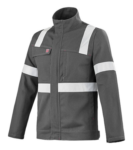 BLOUSON H JASPE REFLECT GRIS CHARCOAL INDUSTRIE LAFONT - LA-3MIMUPBR-67