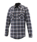 CHEMISE JOSEPHINE CARREAUX BLEU / MARRON WORKWEAR LAFONT - LA-BPEGEN-7026