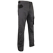 Pantalon bicolore Authentic CIMENT GRIS NUIT NOIR - LMA LEBEURRE - 1266
