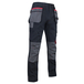 Pantalon poches volantes amovibles poches genouillères MINERAI NOIR - LMA LEBEURRE - 1378