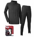 Ensemble de sous vêtements polaire S ICE NOIR - LMA LEBEURRE - 1406-2