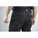 Pantalon battle canvas élasthanne BASALTE NOIR - LMA LEBEURRE - 1425