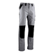 Pantalon bicolore poches genouillères été PLUTON GRIS NOIR - LMA LEBEURRE - 1454