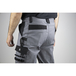 Pantalon bicolore poches genouillères été PLUTON GRIS NOIR - LMA LEBEURRE - 1454