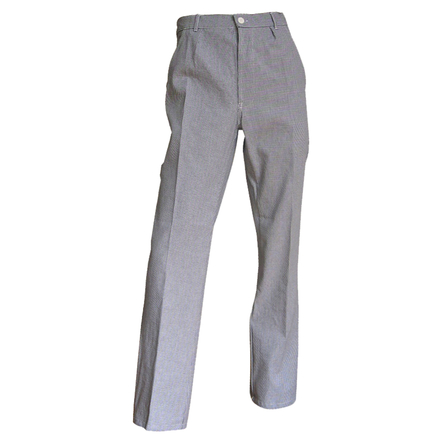 Pantalon taille élastiquée cuisinier RATATOUILLE PIED DE POULE - LMA LEBEURRE - 1582