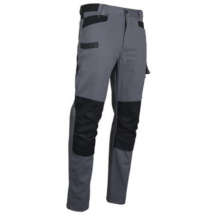 Pantalon bicolore multipoches PONCE GRIS - LMA LEBEURRE - 1673