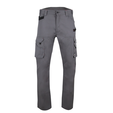 Pantalon battle canvas TORCHE GRIS ACIER - LMA LEBEURRE - 1752