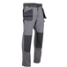 Pantalon bicolore strech poches volantes PEGASE GRIS NOIR - LMA LEBEURRE - 1771