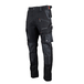 Pantalon multipoches stretch + poches genoux CORTEX NOIR - LMA LEBEURRE - 1783