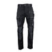 Pantalon multipoches stretch + poches genoux CORTEX NOIR - LMA LEBEURRE - 1783