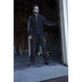 Pantalon multipoches stretch + poches genoux CORTEX NOIR - LMA LEBEURRE - 1783