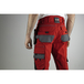 Pantalon poches volantes amovibles poches genouillères CALDEIRA ROUGE GRIS - LMA LEBEURRE - 1790