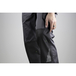 Pantalon bicolore stretch poches genoux VULCAIN GRIS F NOIR - LMA LEBEURRE - 1813
