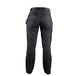 Pantalon stretch poches genoux femme CHARLOTTE GRIS NOIR - LMA LEBEURRE - 1814
