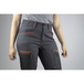 Pantalon stretch poches genoux femme CHARLOTTE GRIS NOIR - LMA LEBEURRE - 1814