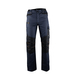 Pantalon bicolore multipoches CALAMINE BLEU FONCÉ NOIR - LMA LEBEURRE - 1818