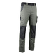 Pantalon bicolore stretch poches genoux THOR KAKI GRIS F - LMA LEBEURRE - 1820
