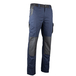 Pantalon bicolore stretch poches genoux HERCULE BLEU FONCÉ NOIR - LMA LEBEURRE - 1822