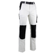 Pantalon bicolore stretch poches genoux VAISSEAU BLC GRIS CHARCOAL - LMA LEBEURRE - 1850