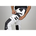 Pantalon bicolore stretch poches genoux VAISSEAU BLC GRIS CHARCOAL - LMA LEBEURRE - 1850