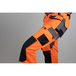 Pantalon Authentic HV BRILLANT ORANGE GRIS ACIER - LMA LEBEURRE - 1853