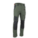 Pantalon multipoches stretch + poches genoux MEMORY KAKI NOIR - LMA LEBEURRE - 1861