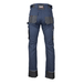 Pantalon multipoches stretch + poches genoux STELLAIRE MARINE NOIR - LMA LEBEURRE - 1869