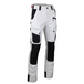 Pantalon multipoches stretch + poches genoux CELLULE BLANC GRIS NUIT - LMA LEBEURRE - 1870