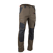 Pantalon multipoches stretch + poches genoux SONIQUE MARRON NOIR - LMA LEBEURRE - 1871
