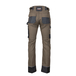 Pantalon multipoches stretch + poches genoux SONIQUE MARRON NOIR - LMA LEBEURRE - 1871