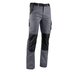 Pantalon bicolore stretch poches genoux ARION GRIS ACIER - LMA LEBEURRE - 1890