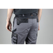 Pantalon bicolore stretch poches genoux ARION GRIS ACIER - LMA LEBEURRE - 1890