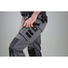 Pantalon bicolore stretch poches genoux ARION GRIS ACIER - LMA LEBEURRE - 1890