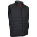 Blouson matelassé - sans manches - reversible REBEL REVERS GRIS NOIR - LMA LEBEURRE - 2131