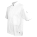 Veste cuisinier manches longues pressions cachées MERLAN Blanc - LMA LEBEURRE - 2139
