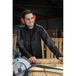 Veste de travail zippée stretch EPOXY NOIR - LMA LEBEURRE - 2265