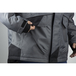Parka emp renforcés + capuche amovible VOLGA GRIS NOIR - LMA LEBEURRE - 2292