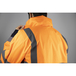 Veste de pluie HV impermeable CHROMA ORANGE MARINE - LMA LEBEURRE - 2297