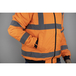 Blouson HV manches amovible TUBE ORANGE FLUO - LMA LEBEURRE - 2298