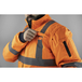 Blouson HV manches amovible TUBE ORANGE FLUO - LMA LEBEURRE - 2298
