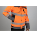 Veste Authentic HV CANDELA ORANGE GRIS ACIER - LMA LEBEURRE - 2336