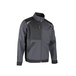 Veste zippée bicolore CYCLOPE GRIS NOIR - LMA LEBEURRE - 2341