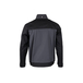 Veste zippée bicolore CYCLOPE GRIS NOIR - LMA LEBEURRE - 2341