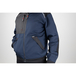 Veste zippée bicolore TYPHON BLEU FONCÉ NOIR - LMA LEBEURRE - 2344