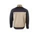 Veste zippée bicolore + emp stretch CENTAURE BEIGE GRIS - LMA LEBEURRE - 2345