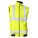 Parka HV 4 en1 haute visibilité PREVENTION JAUNE MARINE - LMA LEBEURRE - 5002