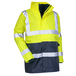 Parka HV 4 en1 haute visibilité PREVENTION JAUNE MARINE - LMA LEBEURRE - 5002