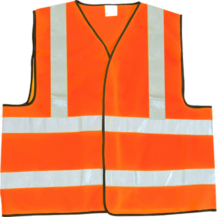 Gilet HV SECURITE ORANGE FLUO - LMA LEBEURRE - 500582