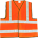 Gilet HV SECURITE ORANGE FLUO - LMA LEBEURRE - 500582